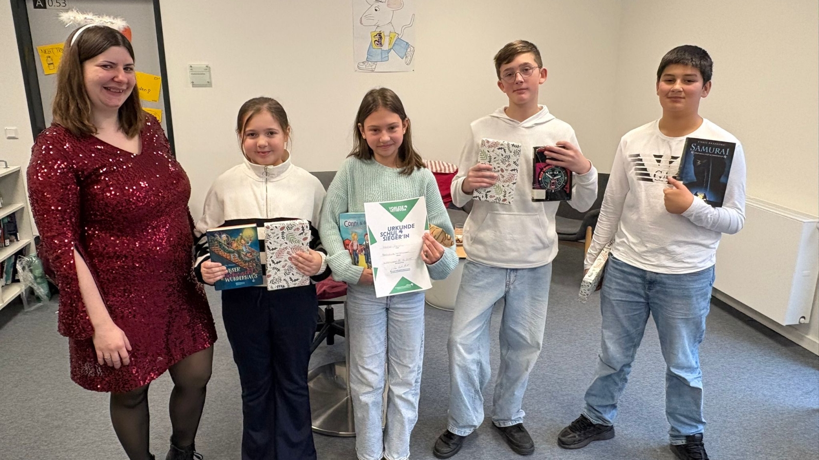 Vorlesewettbewerb der Oberschule Holzminden begeistert mit starken Auftritten der Sechstklässler