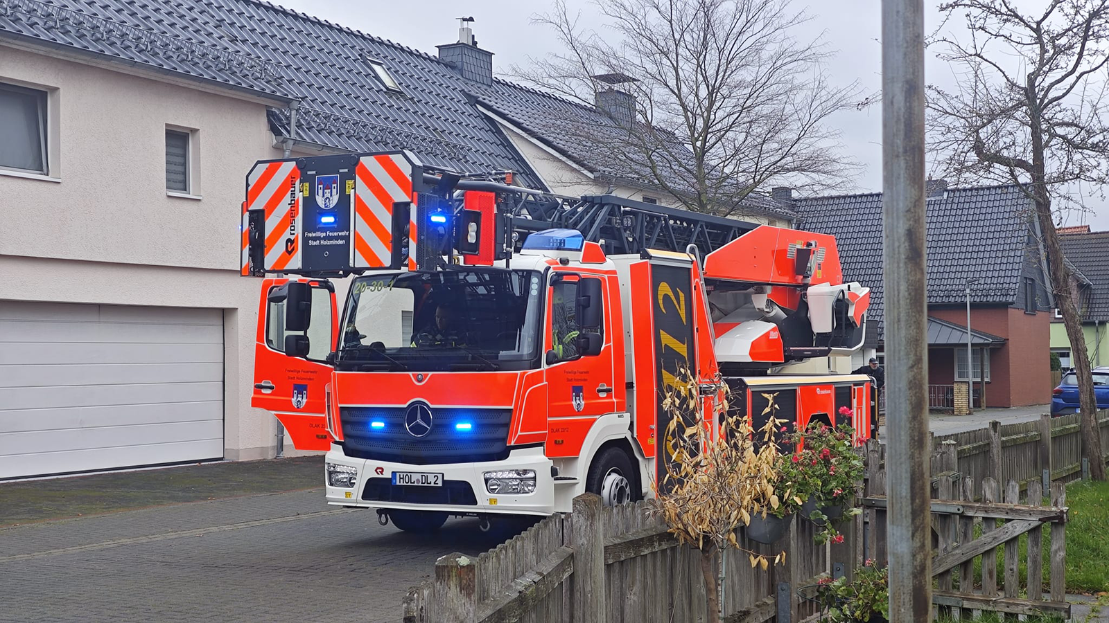 Fehlalarm durch Heimwarnmelder im Jugendgarten