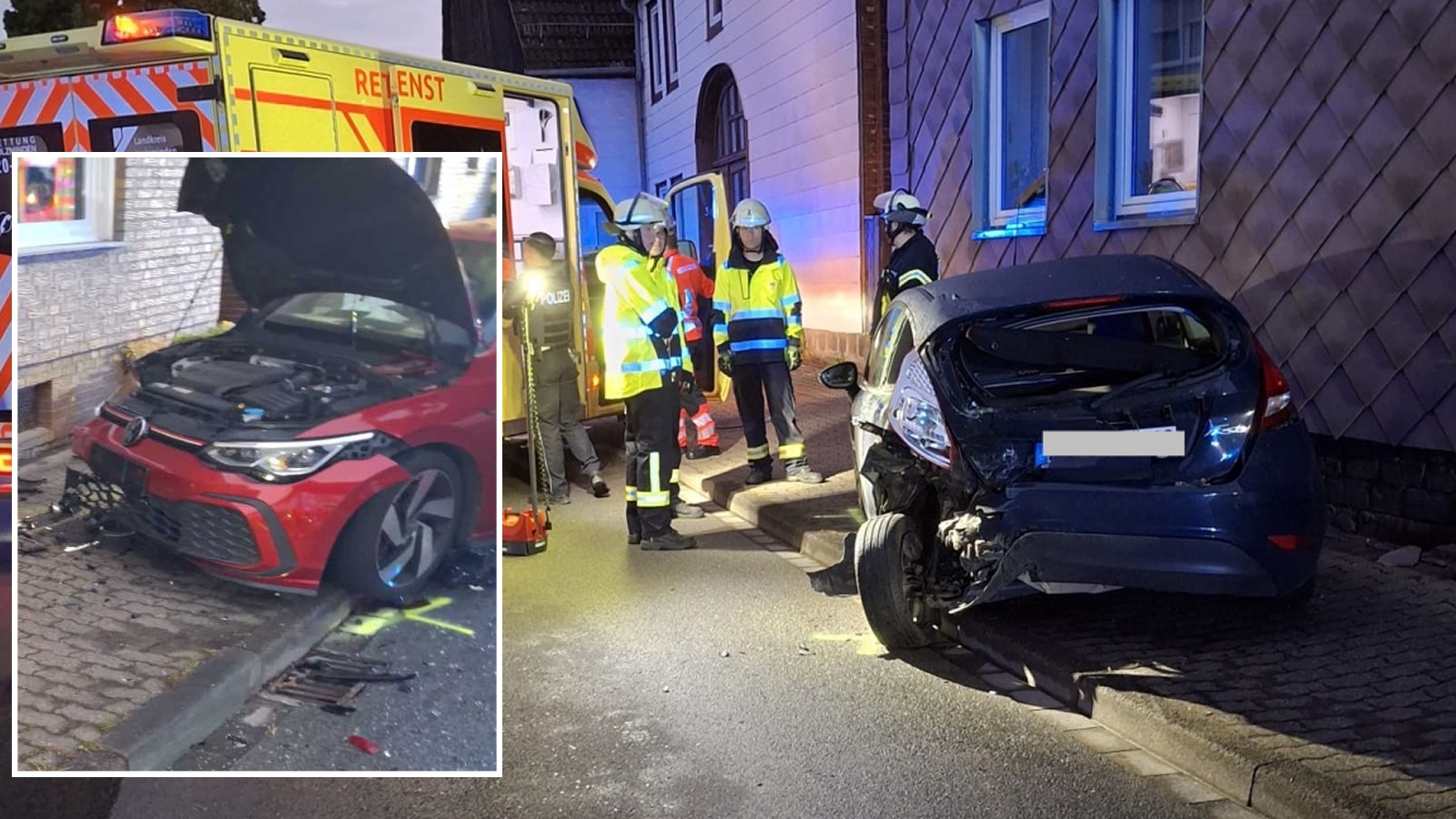 Verkehrsunfall in Stahle: Zwei Leichtverletzte nach Auffahrunfall