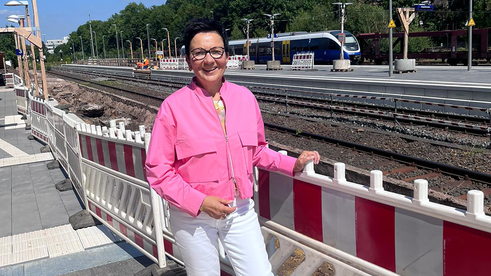 Bahnhof Holzminden: Barrierefreier Ausbau kommt weiter voran - Eröffnung nun im Oktober geplant