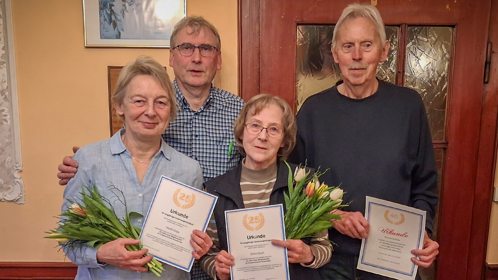 PSV Holzminden ehrt langjährige Mitglieder und blickt auf sportlich erfolgreiches Jahr zurück